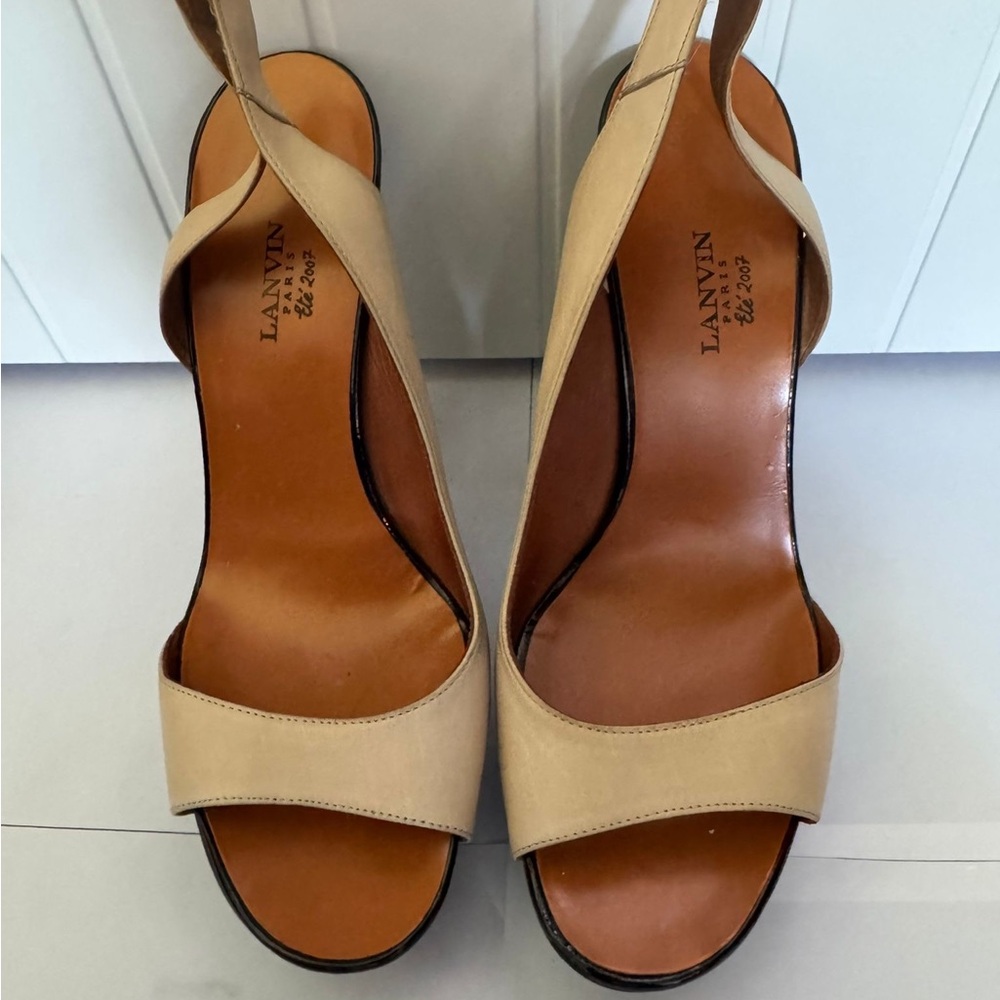 Lanvin Beige Women's Wedges